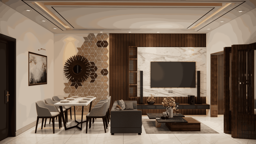aghaaz housing project mianwali tv lounge