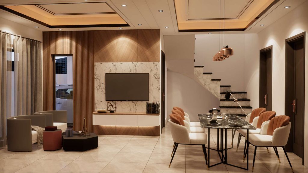 5 Marla TV lounge